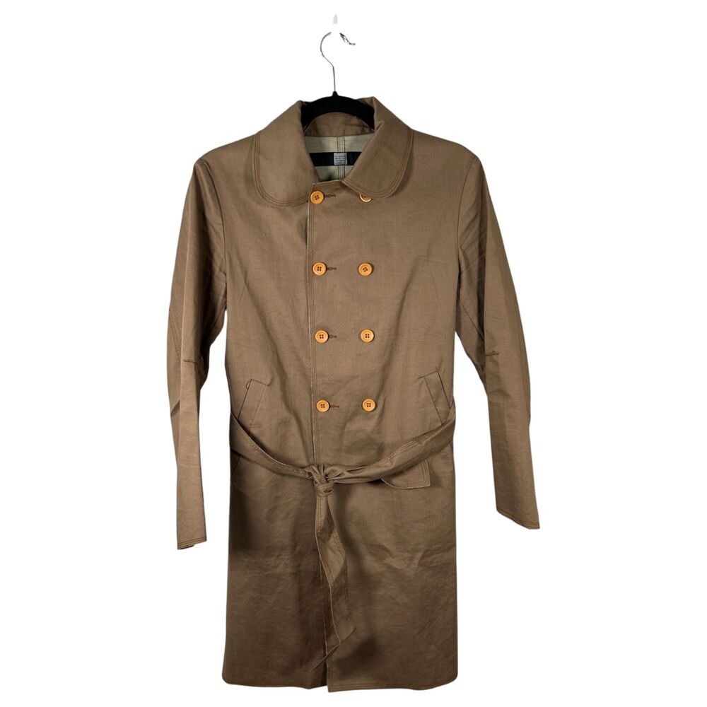 Marithe Francois Girbaud Vintage 90s Belted Trench Coat Women's 44 US M 8